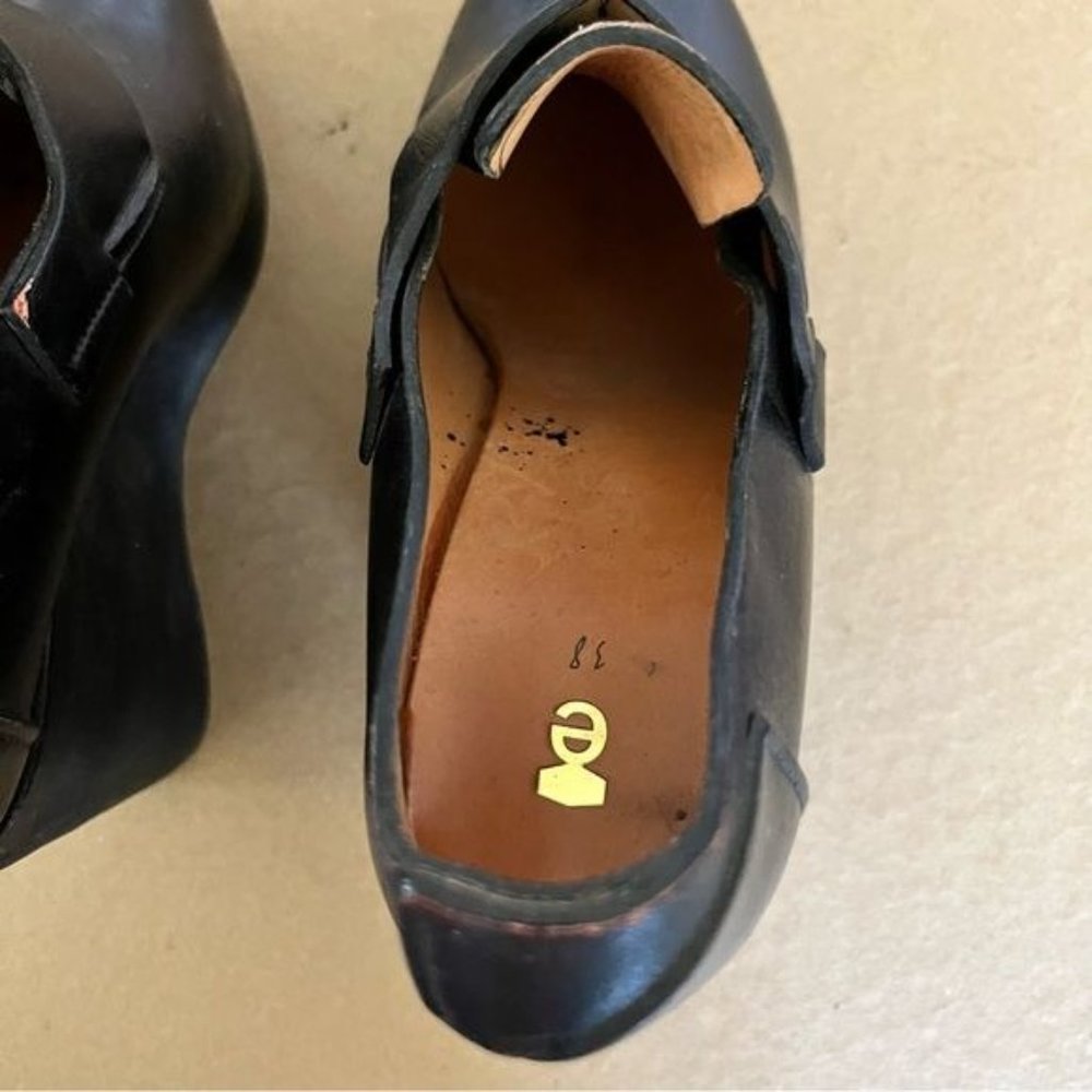 Dolls Kill E Platform Leather Oxfords - Picture 3 of 8